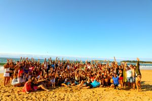 Cómo es un campamento de Surf
