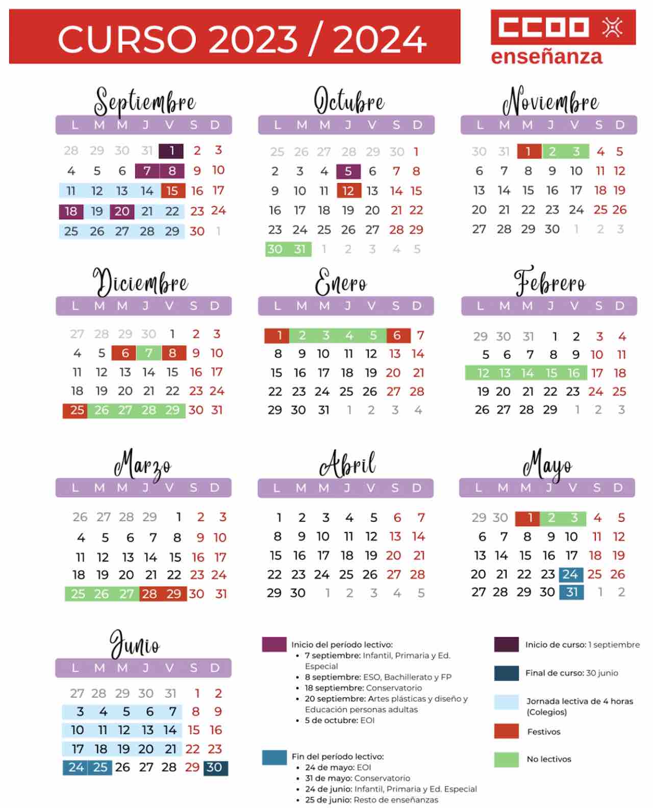 Festivo Pais Vasco 2023 Calendario Escolar País en Vasco 2023 – 2024